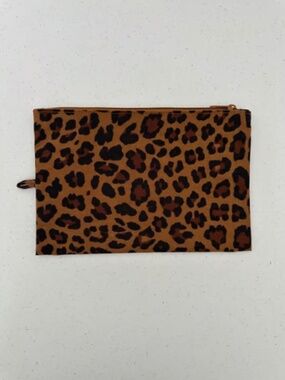 Baggu LARGE Flat Pouch - Leopard
